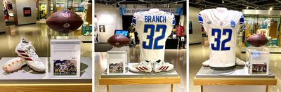 Brian Branch gets representation in the Pro Football Hall of Fame