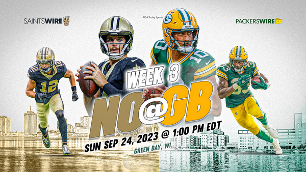 Much of America will catch Saints' Week 3 game at Packers on FOX