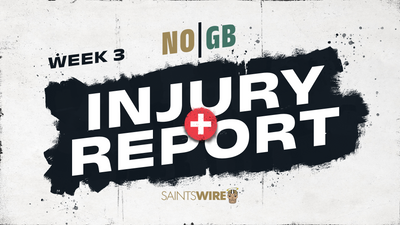Updated Saints injury report for Week 3 at Packers