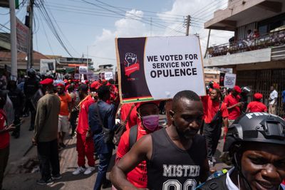 Ghana arrests demonstrators protesting against the country's economic crisis