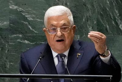 Palestinian leader tells UN there can be no Mideast peace without his people enjoying full rights