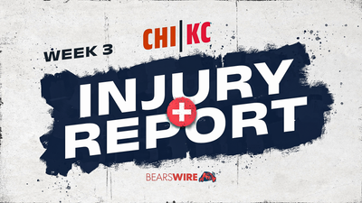 Bears Week 3 injury report: Thursday