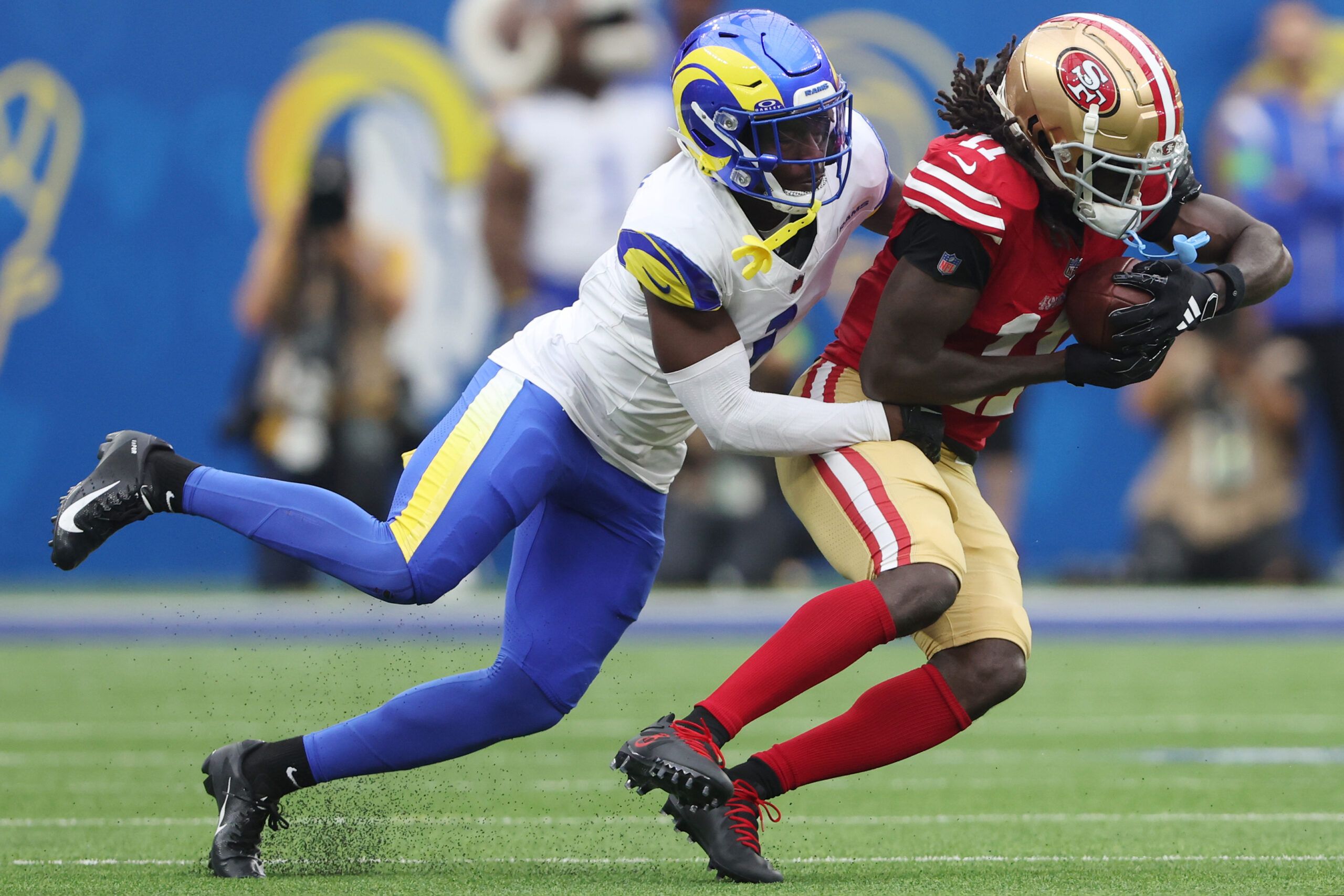 49ers star Brandon Aiyuk officially out vs. Giants