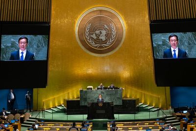 China, at UN, presents itself as a member of the Global South as alternative to a Western model