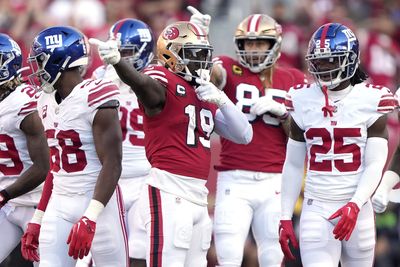 Notebook from 49ers blowout win over Giants on Thursday night