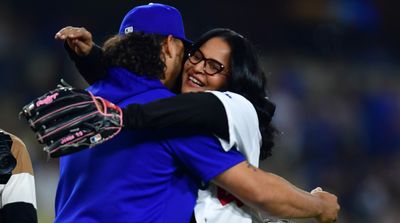 Brusdar Graterol’s Mom Threw Out Dodgers’ First Pitch in Heartwarming Moment