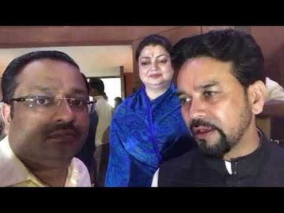 DN Exclusive VIDEO: Iɫ Minister Anurag Thakur in specific interview with Dynamite News in Parliament after passage of Women's Reservation Bill