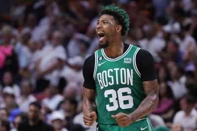 Marcus Smart might be a Memphis Grizzly, but half the Boston Celtics were at his wedding