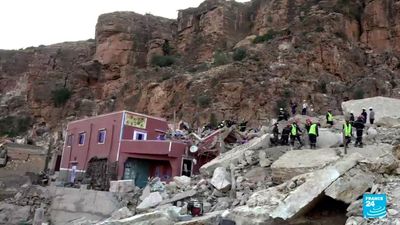 In Morocco's Atlas Mountains, locals mourn their dead after earthquake