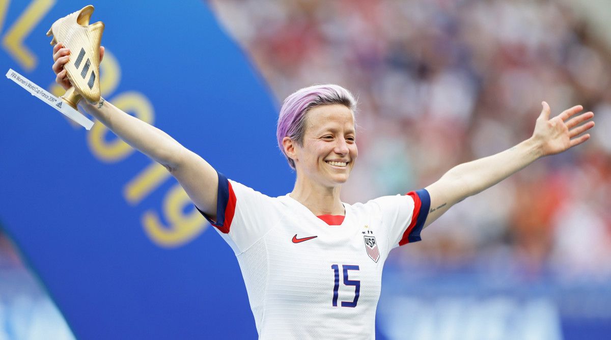 Megan Rapinoe, an icon bigger than soccer, takes a bow for the