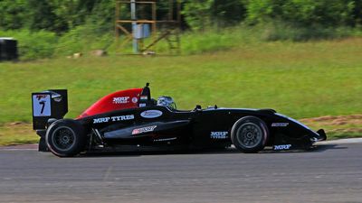 National Car Racing | Aditya Swaminathan fastest in MRF F2000 category