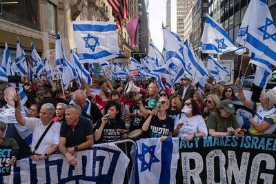 Protesters Rally Against Netanyahu’s Government In New York City