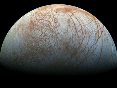 A source of carbon — a building block of life — is found on Jupiter's moon Europa