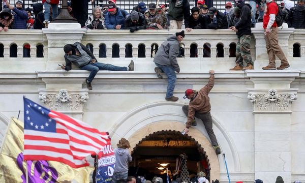 US Capitol rioter who attacked photographer sentenced to five years