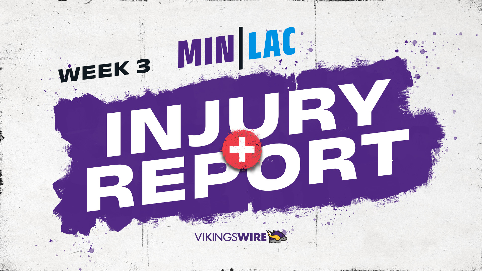 Vikings vs. Chargers Injury Report, Inactives – Week 3 - Bleacher Nation