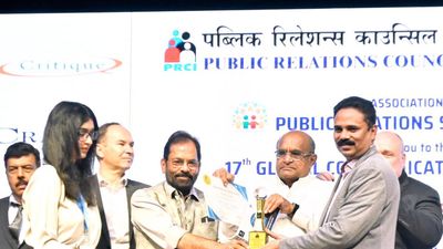 Digital Media team of Telangana wins big at PRSI national awards