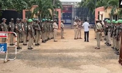 Andhra: Security tightened at Rajahmundry central jail ahead of Chandrababu Naidu’s questioning