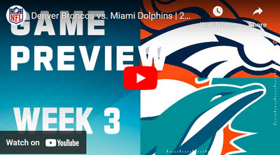 WATCH: Broncos vs. Dolphins preview from NFL.com