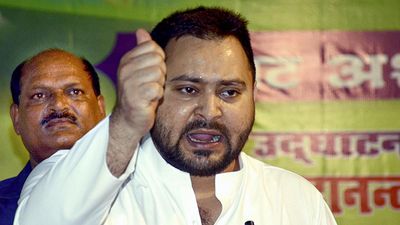 Tejashwi slams BJP, says Bidhuri speaks like a ‘mawaali’