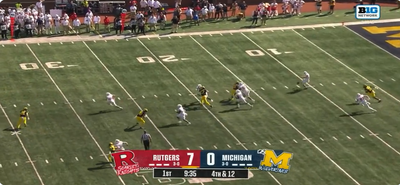 Rutgers executed an Aussie punt to absolute perfection against Michigan
