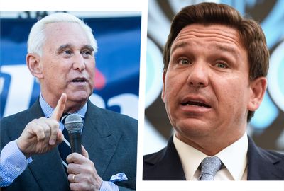 Roger Stone calls DeSantis a "weasel"