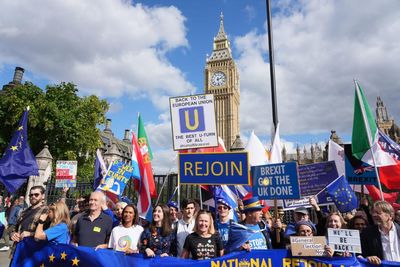 ‘Can you blame me for feeling angry?’: Scots join pro-EU march in London