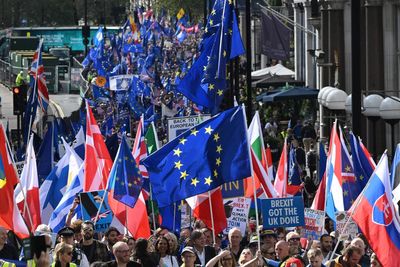 Brexit, berets and interpretive dance - how thousands marched to demand UK rejoin the EU