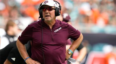 Jimbo Fisher Nearly Got Run Over During a Scoop ’n’ Score, and Fans Had Jokes