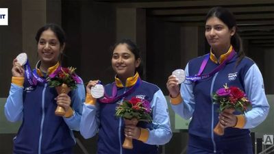 Hangzhou Asian Games: India win silver in Women's 10m Air Rifle team event