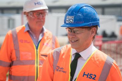 Shapps says HS2 cannot have ‘open-ended cheque’ as Sunak set to wield axe