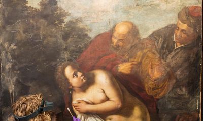 Forgotten Artemisia Gentileschi painting found in Hampton Court storeroom