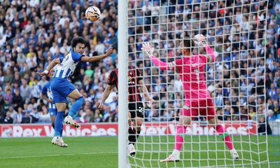 Mitoma double gives Brighton win over Bournemouth and puts them third
