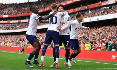 Son Heung-min double hands Spurs share of derby spoils against Arsenal
