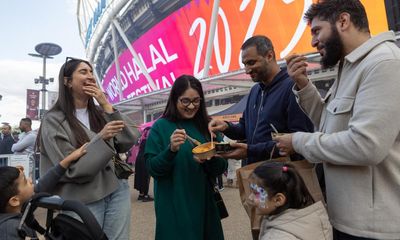 Halal rising: Muslim food marks its UK embrace with a stadium celebration
