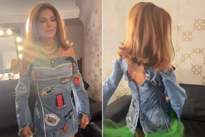 Shania Twain transforms sweet fan gift into tour outfit