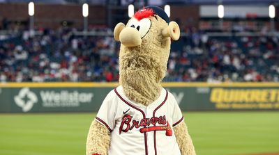 Braves Mascot Decked a Poor Kid With a Derrick Henry-Like Stiff Arm at Chargers-Vikings Game