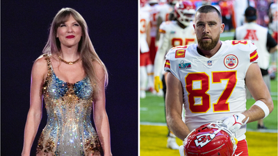 Taylor Swift at Chiefs Game Sitting With Travis Kelce’s Mom Sent Fans Into a Frenzy