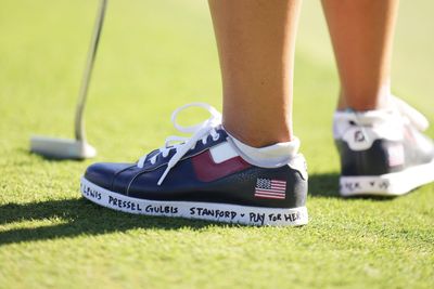 Danielle Kang’s thoughtful reason for the names she wrote on her shoes at the 2023 Solheim Cup