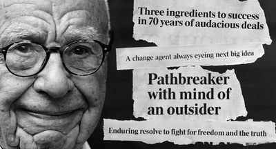 ‘A privilege to work for one of the greatest Australians’: highlights from the Rupert Murdoch hagiography