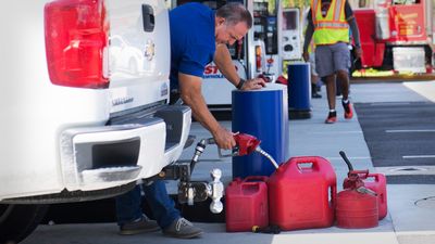 Gasoline prices are falling — for now