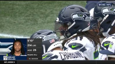 Seahawks Player’s Bizarre Bio Photo Astonishes Ian Eagle