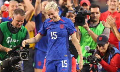 Megan Rapinoe ends USA career with a wink, an assist and victory