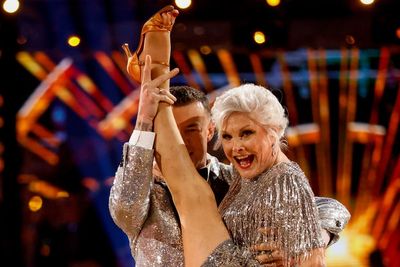 Angela Rippon stuns Strictly viewers with high kick while making history as show’s oldest contestant