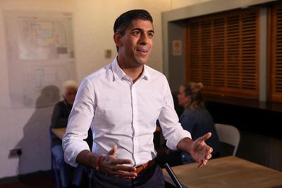 Rishi Sunak declines to back HS2 to north of England as Tory civil war stirs