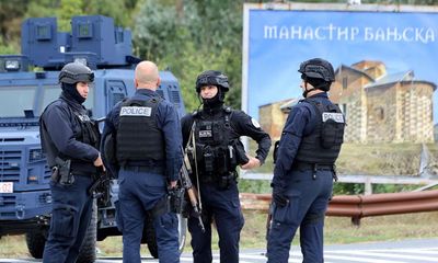 Arms cache found after ethnic Serb gunmen storm village in Kosovo