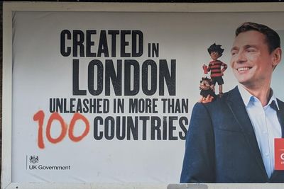 Outrage as UK Government poster claims Dennis the Menace was 'created in London'