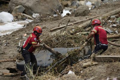 At least 1 person is killed and 18 are missing in a landslide in Guatemala