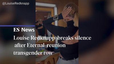 Louise Redknapp breaks silence after Eternal reunion transgender row