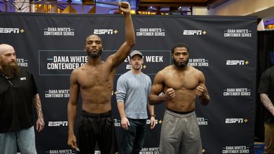 Dana White’s Contender Series 64 faceoff highlights video, photo gallery from Las Vegas