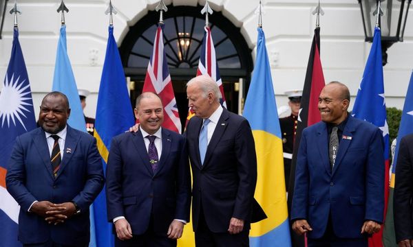 Biden pledges $40bn to Pacific islands as summit seeks to reassert influence
